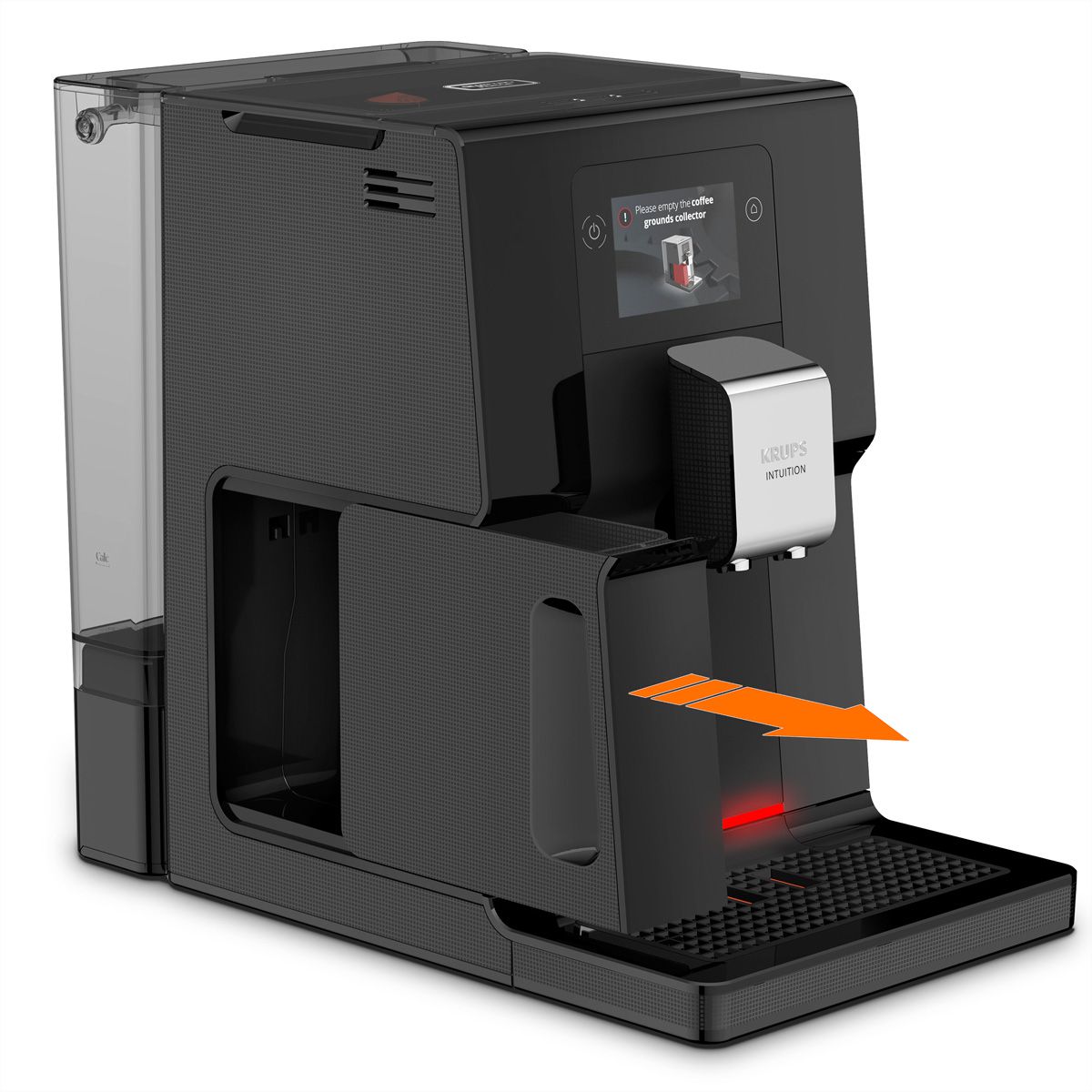 Krups machine à café automatique EA87310, Intuition Preference (réservoir à lait inclus)
