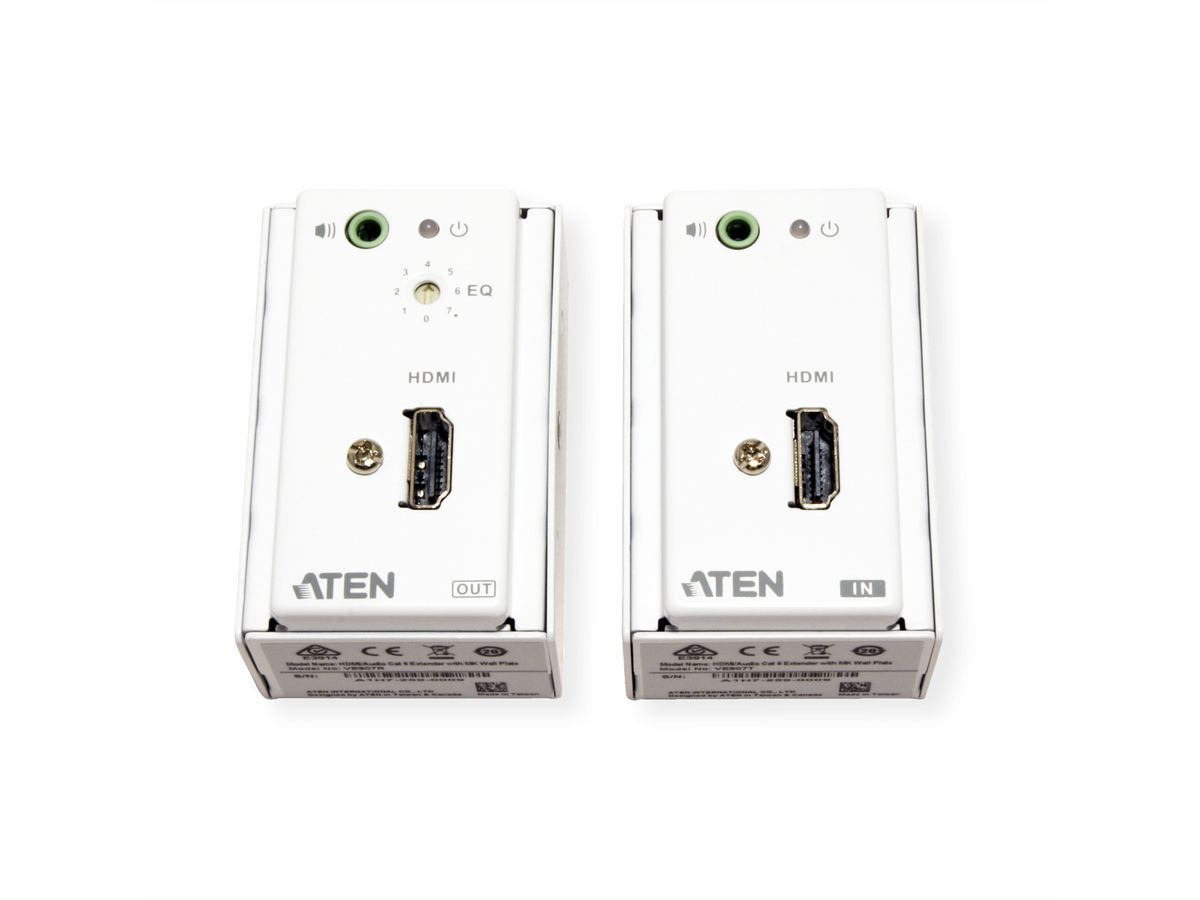 ATEN VE807 HDMI/Audio  Cat5 Extender Wandplatte