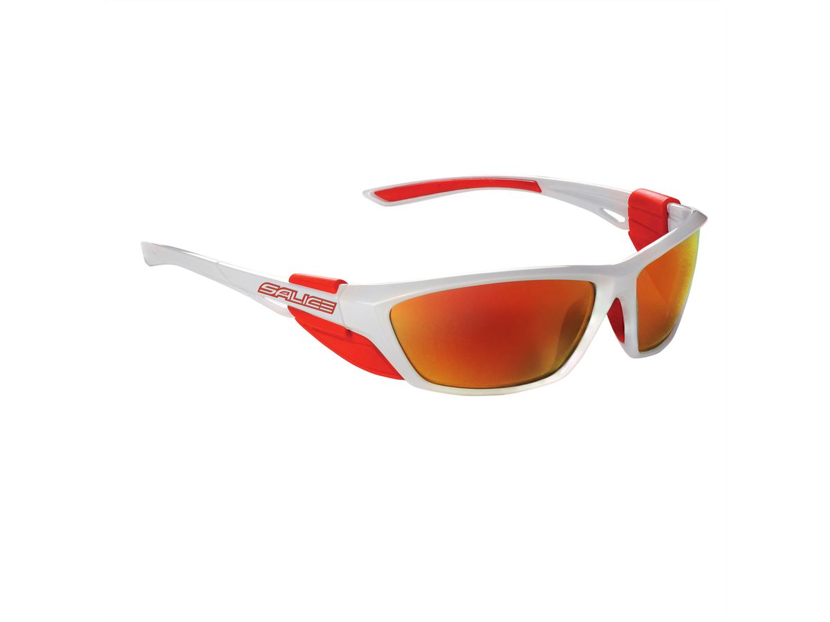 Salice Occhiali Lunettes de sports 010RW, White-Red / RW Red