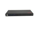 ROLINE KVM Switch, HDMI 4K, USB, 1 User - 4 PC, mit 3-Port USB-Hub