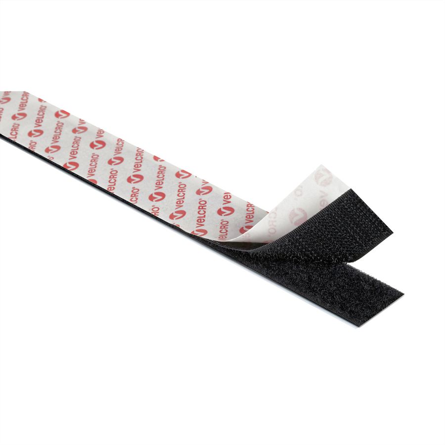VELCRO® General Use Fastener 25m Hakenband 25m Flauschband, Haken & Flausch 20mm schwarz