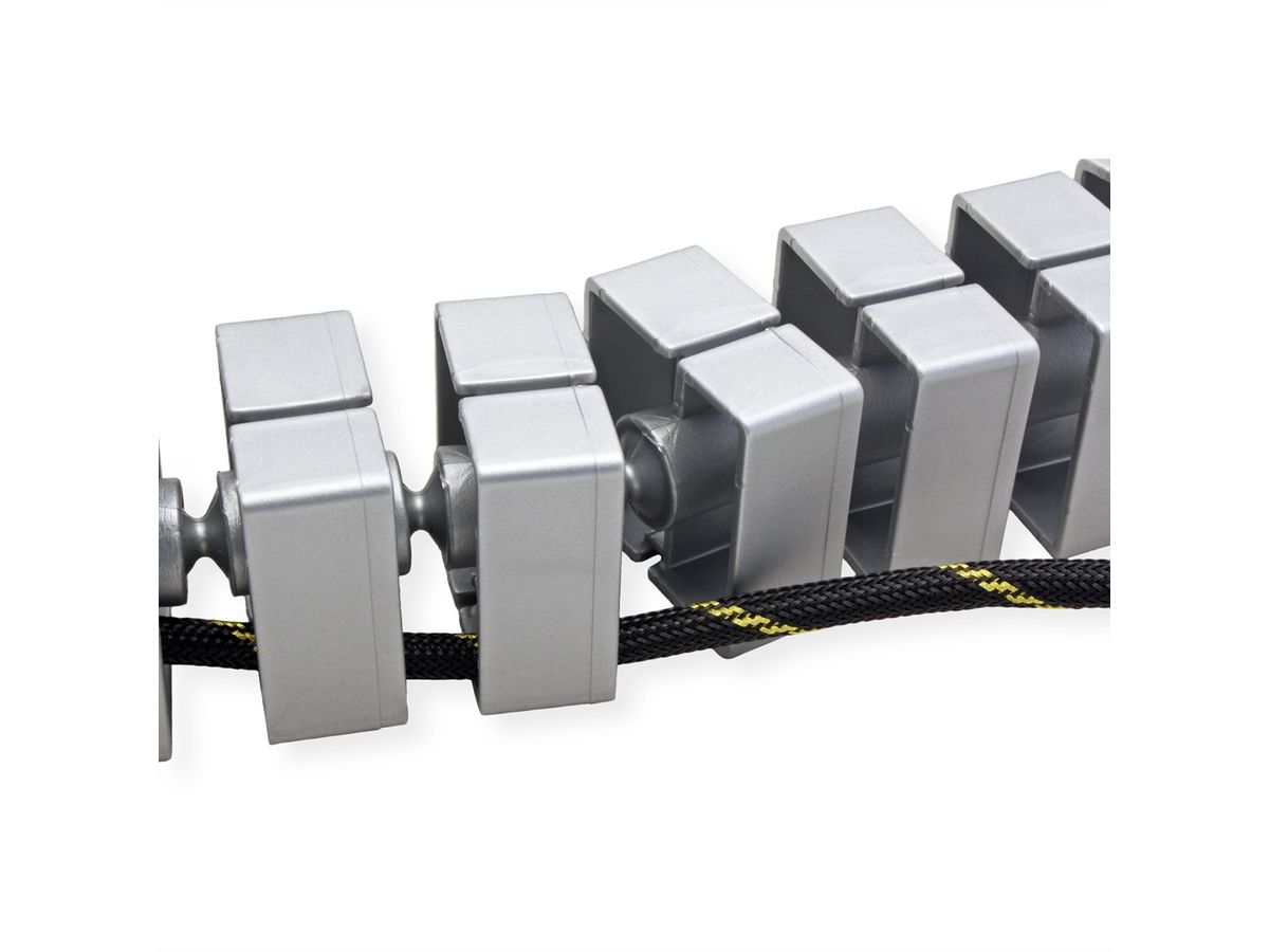 BACHMANN Kabelschlange® Quadro argent