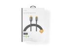 Nedis HDMI High Speed Kabel mit Ethernet, HDMI ST - Mini HDMI ST, grau, 2 m