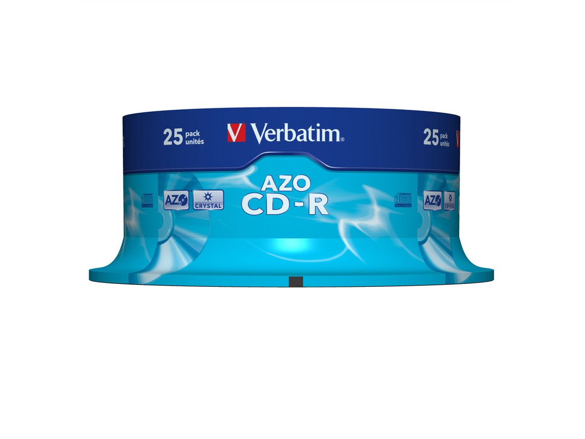 Verbatim CD-R Spindle 700MB 52x 25 Pack