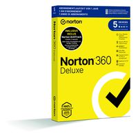 Norton 360 Deluxe Antitrack 5 Device, 50GB, 12 Mois