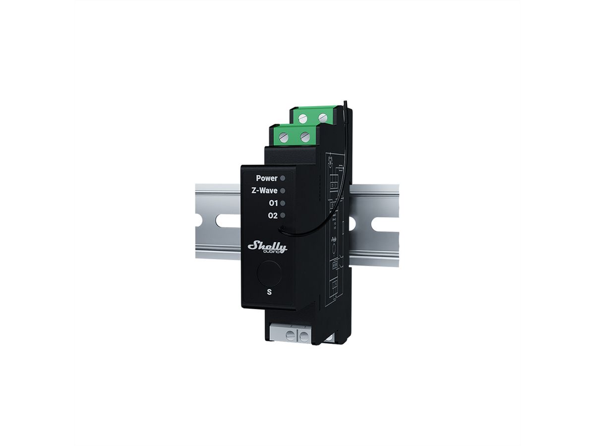 Shelly  Actionneur de commutation Qubino WavePro Shuttr