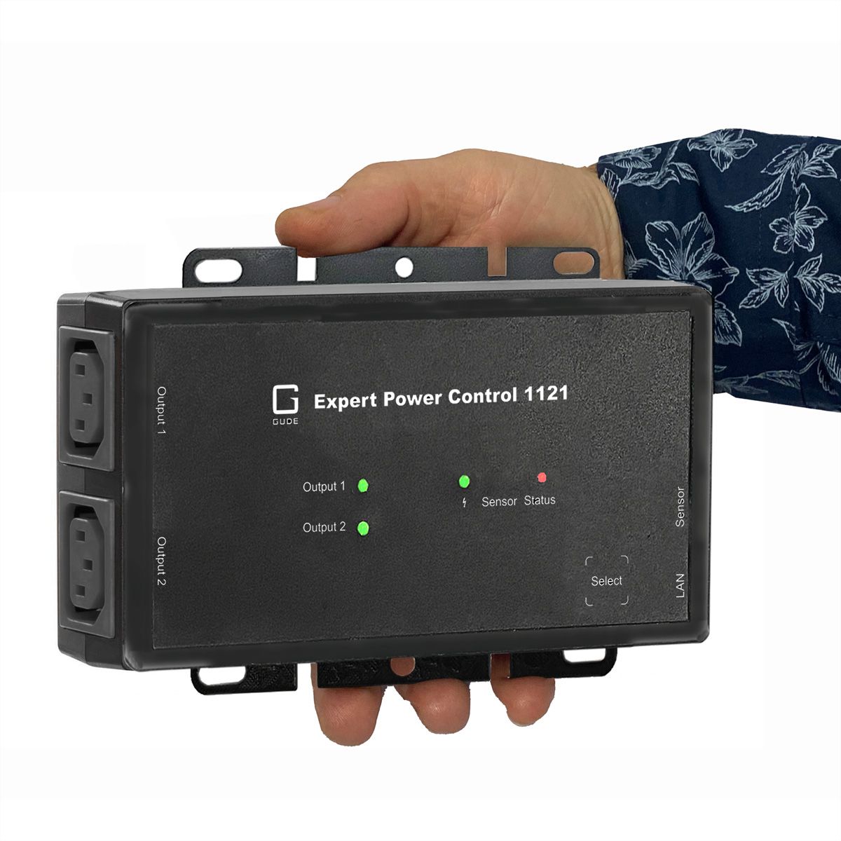 GUDE 1121-1 PDU à 2 circuits avec mesure et surveillance