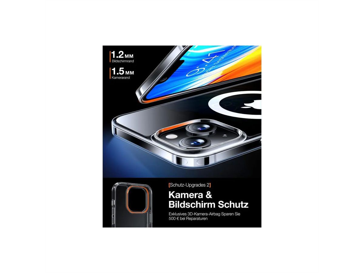 Torras Diamond Schutzhülle, iPhone 15 Plus, MagSafe,