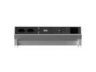 BACHMANN DESK2 2xCH 90° 1xUSB C/C 100W, 1xCM L=0,2m INOX