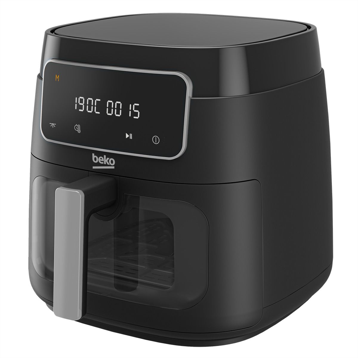 Beko Heissluftfriteuse AF 4000, schwarz