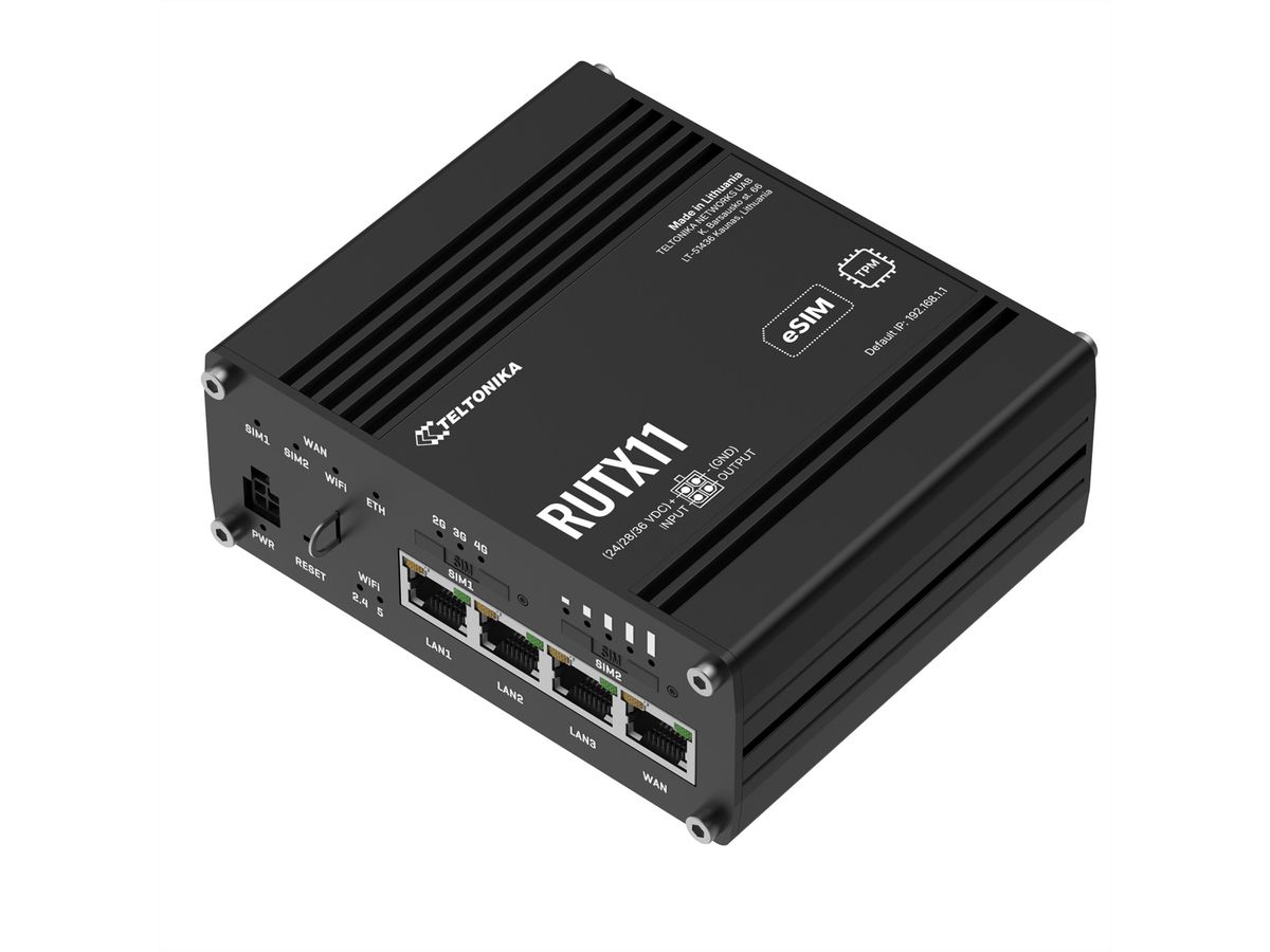 TELTONIKA RUTX11 4G Router eSIM
