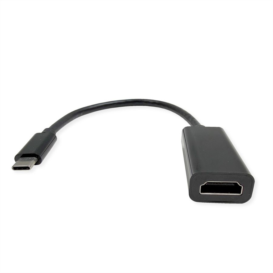 ROLINE Display Adapter USB Typ C - HDMI, ST/BU, 8K60