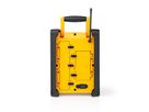 Nedis Baustellenradio FM, Bluetooth, AUX, Schutzart IPX5, Batterie/Netzbetrieb