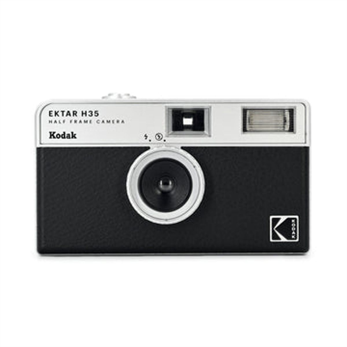 Kodak Ektar H35 Analog Kamera schwarz, 35mm Film, 22mm, F9.5, Blitz