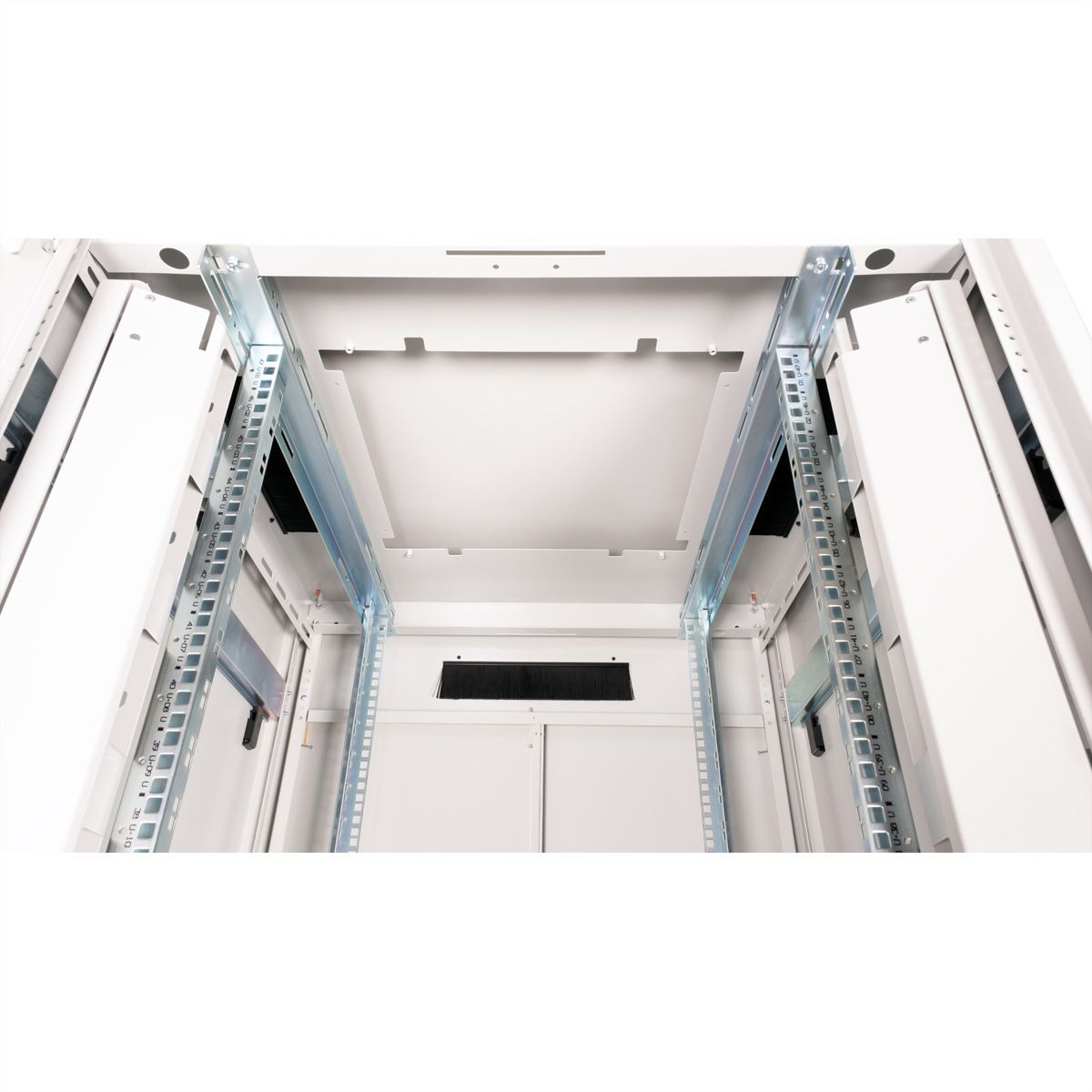 ROLINE 19-Zoll Netzwerkschrank Pro 47 HE, 800x800 BxT Glastür grau