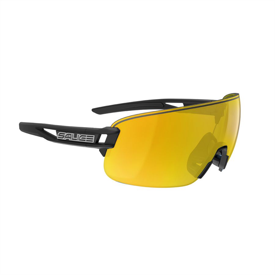 Salice Occhiali Lunettes de sports 021RWX, Black / RW Yellow