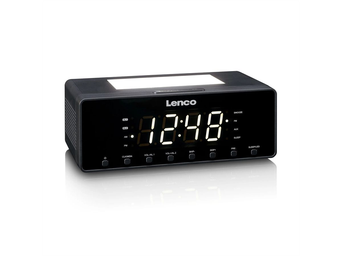 Lenco Radio Wecker CR-540BK