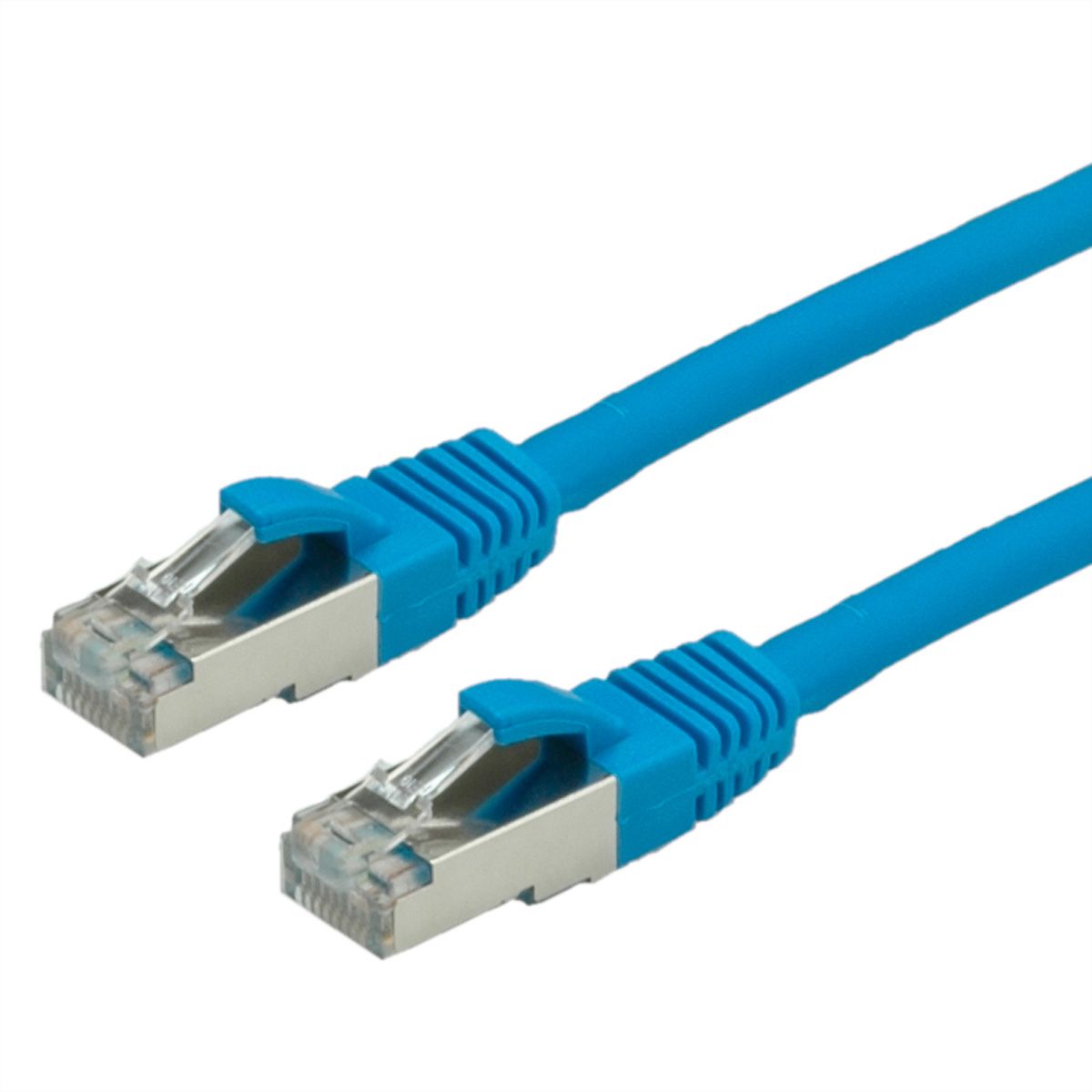 Cordon VALUE Cat.6 (Classe E) S/FTP LSOH, bleu, 10 m