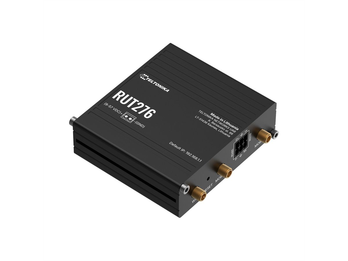 TELTONIKA RUT276 Routeur Redcap 5G