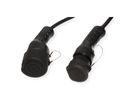 ROLINE Câble de recharge VE type2, 1-Phase, 250VAC (1P+N+E), 32 A, 7,4 kW, spirale (max. 5m)
