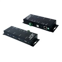 EXSYS EX-6002 Ethernet 1Gigabit vers 4 USB 2.0