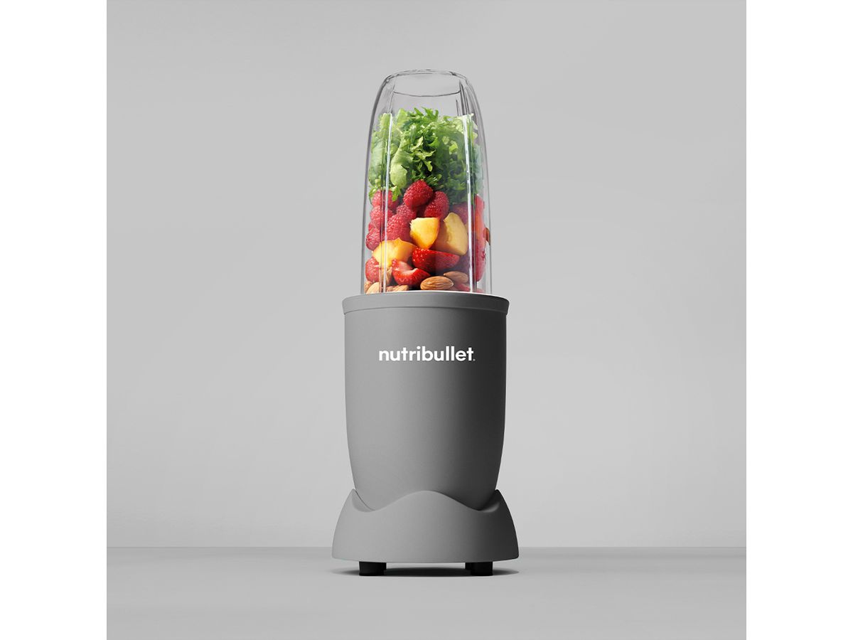 Nutribullet Nährstoffextraktor 900W, grau matt, 12-teilig