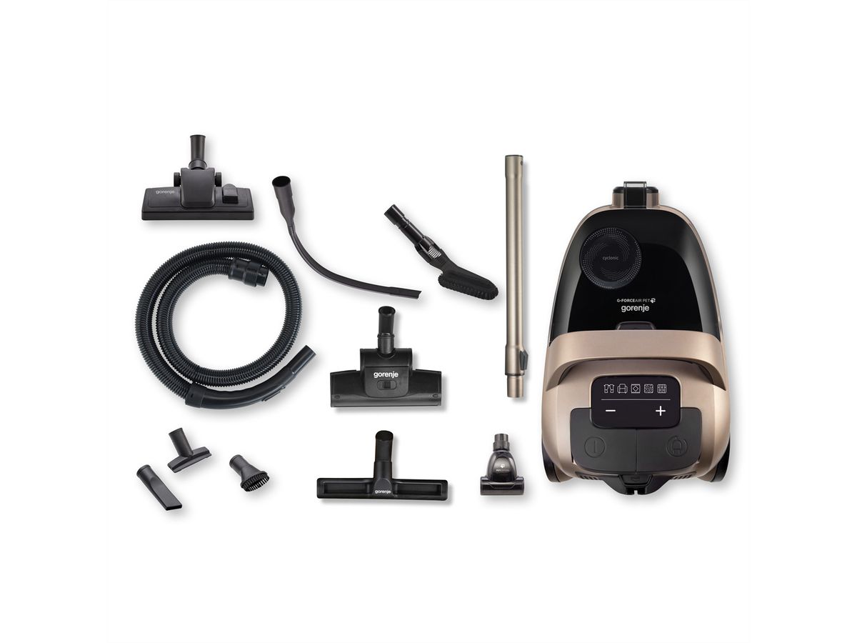 Gorenje Staubsauger VCE08GAPGOCY, 170W, 3,3L, beutellos