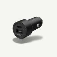 Aqiila Ladeadapter CC2  , 12V KFZ Ladestecker /  32W USB-C & USB-A