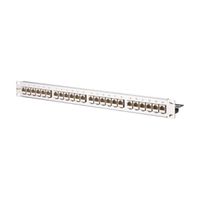 METZ CONNECT E-DAT modul 24x8(8) 1UH panneau de brassage Cat.6A, argent