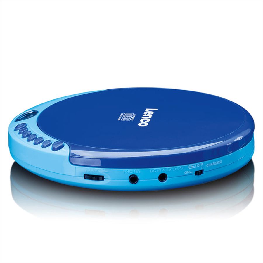 Lenco Lecteur CD portable CD-011BU bleu