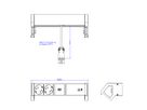 BACHMANN DESK2 2x contact de protection USB C