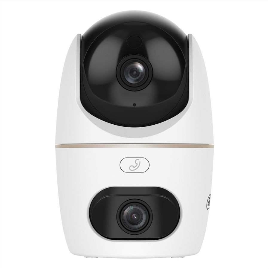 DAHUA DH-IPC-H3DP-3F-0360B-EUR Caméra PT d'intérieur 3x 3 MP, IR-LED 30m, WiFi