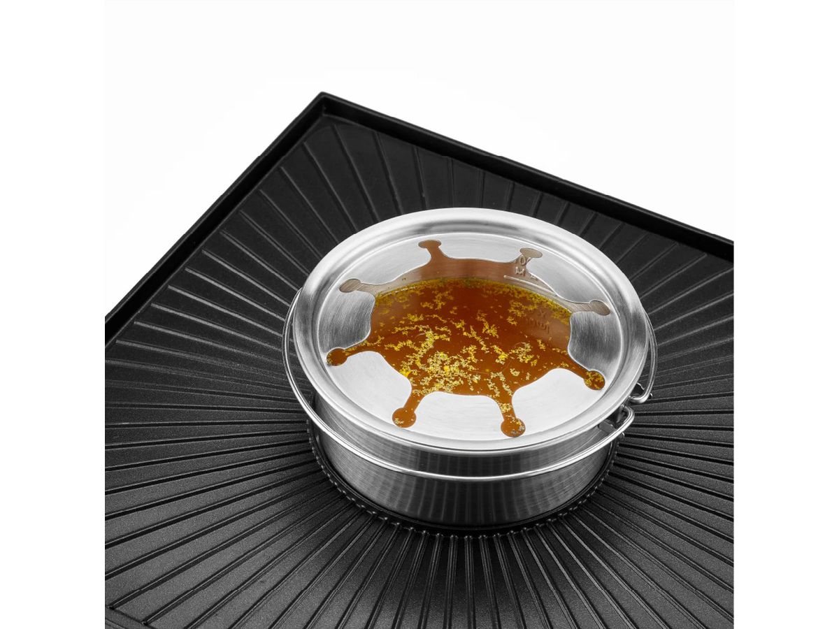 Barbecue combiné Solis 3 en 1, argent