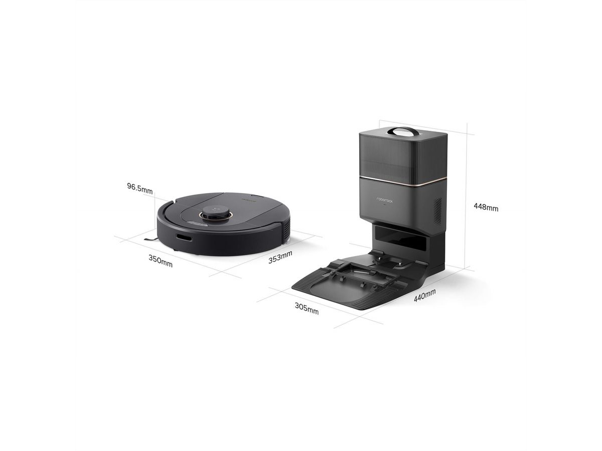 **Retoure**Roborock Saugroboter Q5 PRO+, schwarz, Saug/Wischroboter