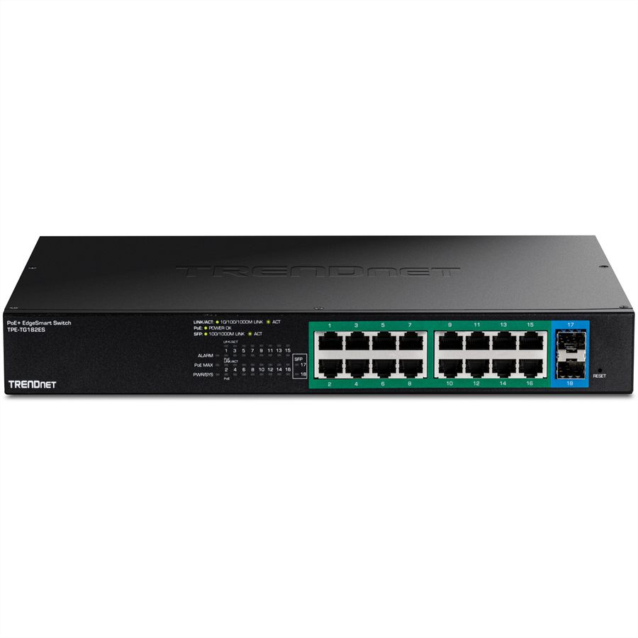 TRENDnet  TPE-TG182ES Switch PoE+ EdgeSmart Gigabit à 18 ports
