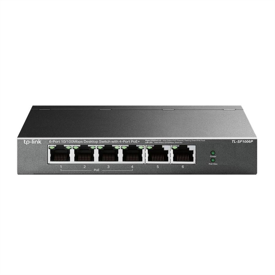 TP-Link TL-SF1006P PoE+ Switch 6 Port