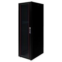 ROLINE 19" Baie réseau Basic 42U, 600x800 LxP Porte verre noir