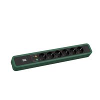 BACHMANN PRIMO 2 6xCEE7/3 1xSPD 2,0m CEE7/7 RAL 6028