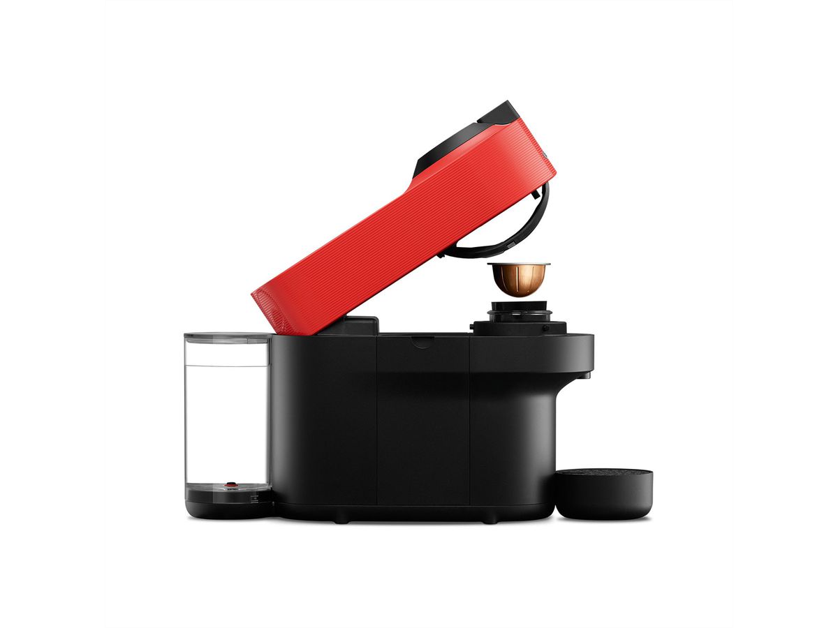 Krups Nespresso Vertuo Pop XN9205CH, Spicy Red, Vertuo, Bluetooth