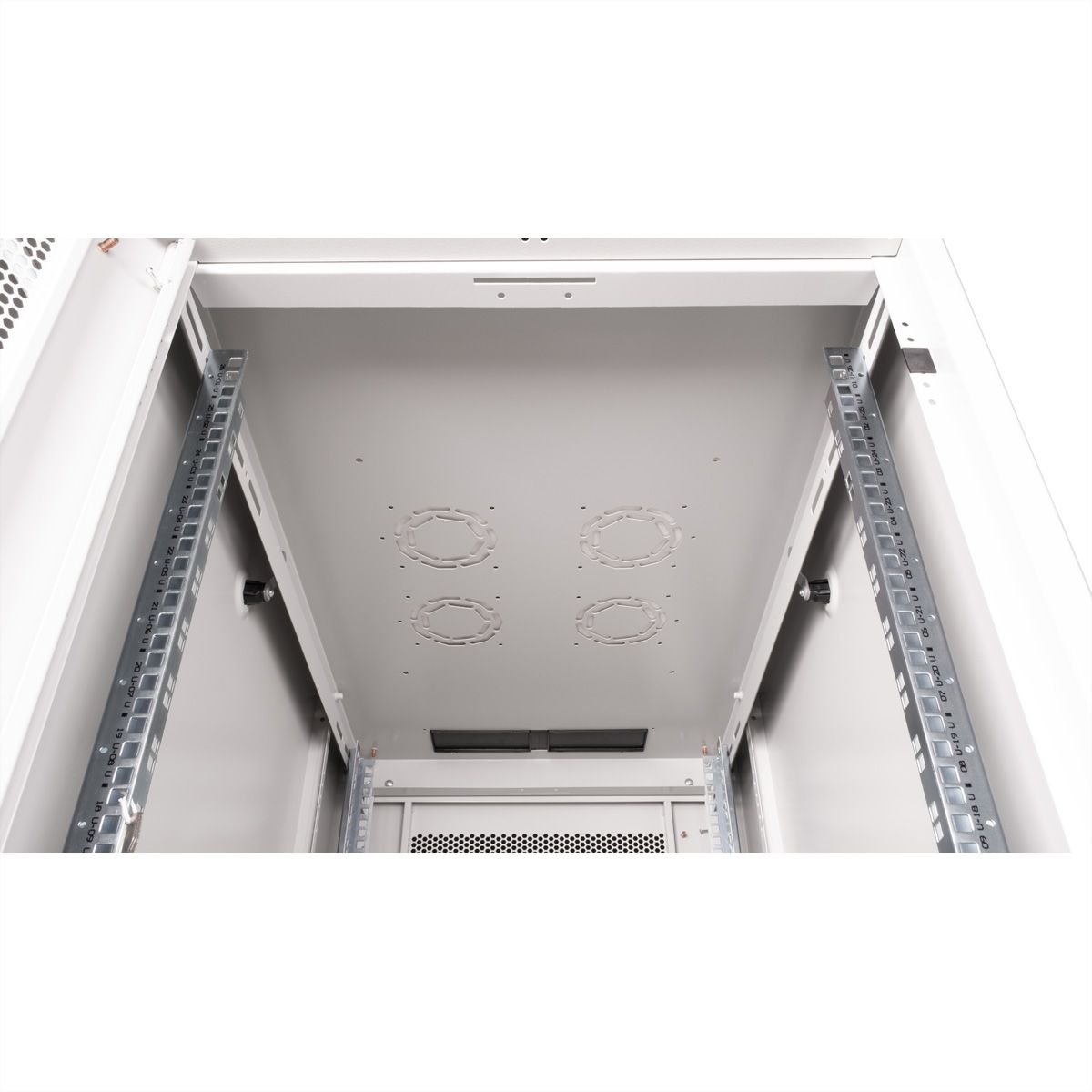 ROLINE 19" Baie serveur Basic 26U, 600x1000 LxP Porte perforée gris
