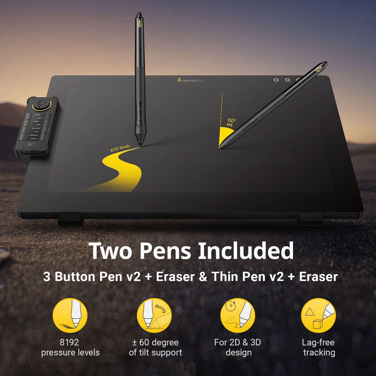 Xencelabs Pen Display 24 pouces, XMPD24US