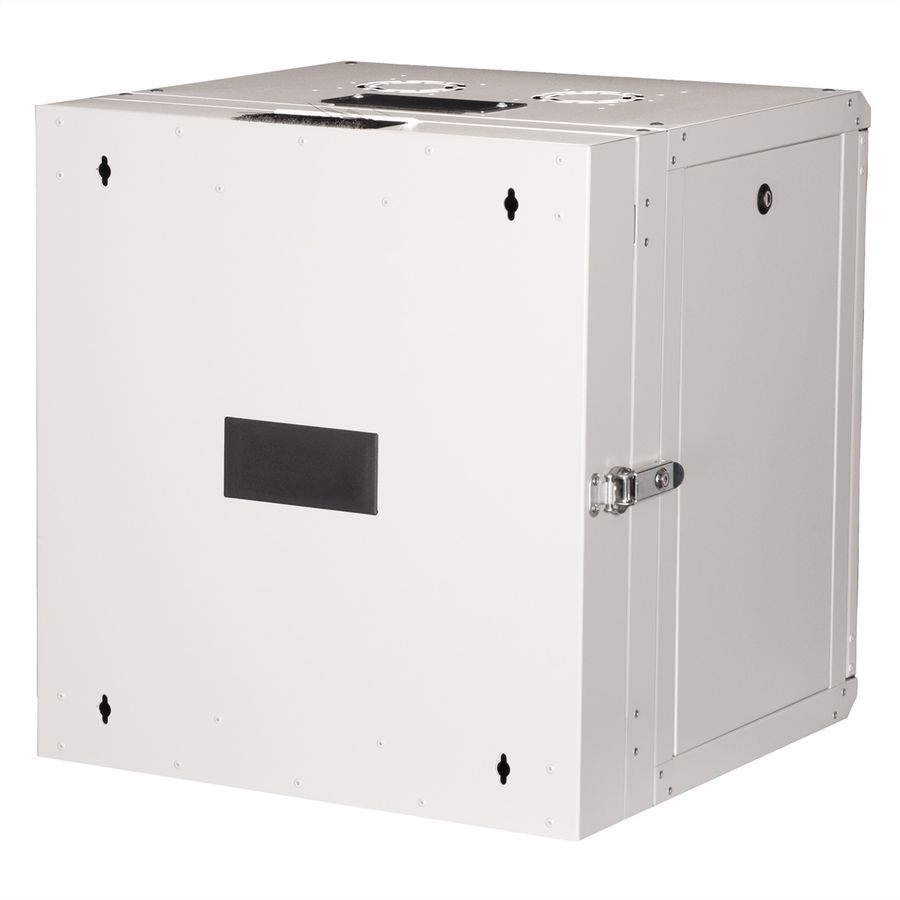 ROLINE 19-Zoll Wandgehäuse Pro 12 HE, 600x600 BxT zweiteilig schwenkbar grau