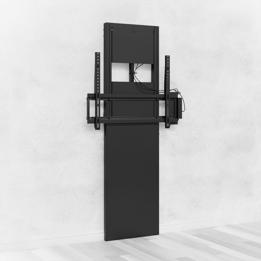 Hagor Wandhalterung Moto Slim Stud-Wall, motorisch höhenverstellbar, schwarz