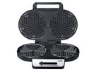 Melissa Gaufrier 16250087, Gaufrier double, noir/ss, 1200W