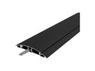 DATAFLEX Addit Kabelschutz, gerade 453, schwarz, 118 cm