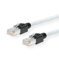 Cordon KERPEN Cat.5e (Classe D) D1-20 SF/U, croisé, gris, 1 m