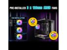 ANTEC CX60M ARGB Boîtier PC Mini Tour Micro-ATX, blanc