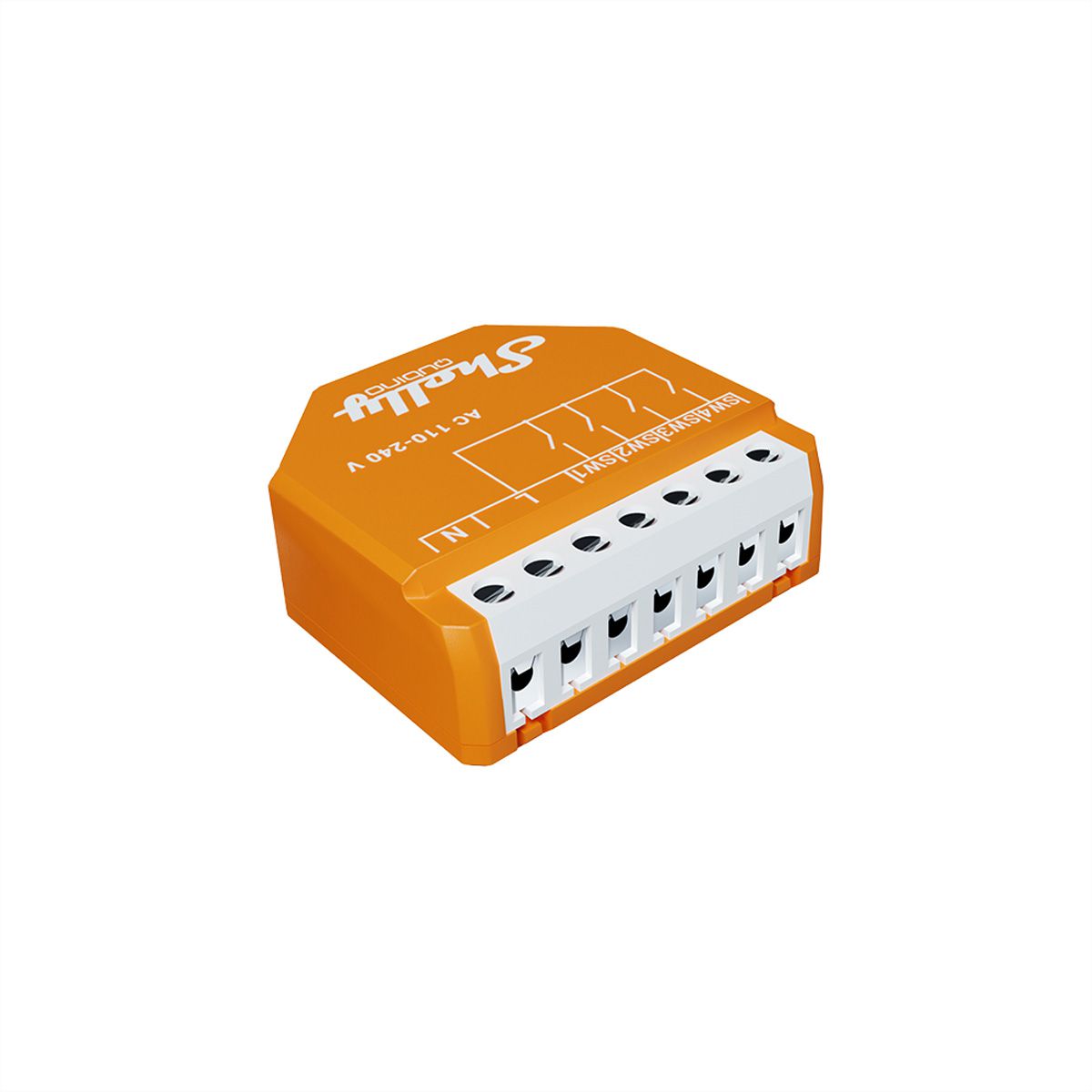 Shelly  Interface de boutonQubino Wave i4