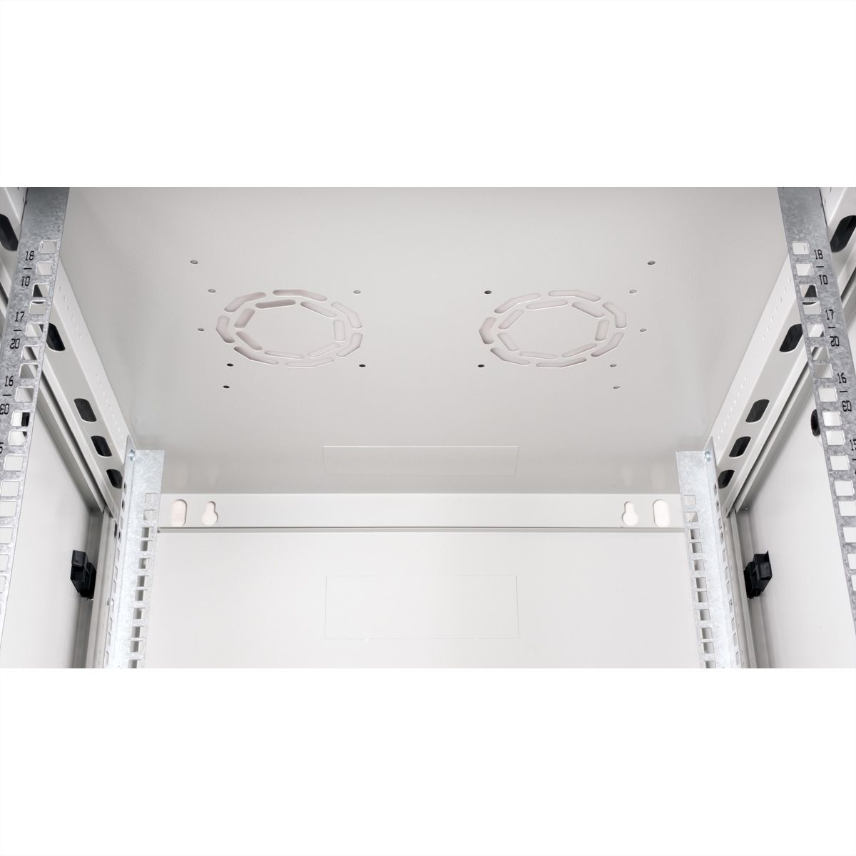 ROLINE 19-Zoll Wandgehäuse Basic Plus 18HE, 600x600 BxT grau