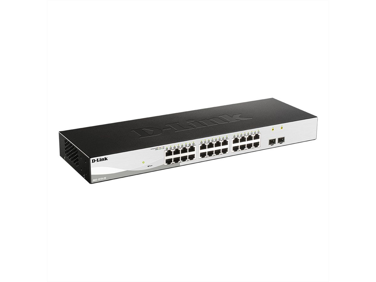 D-Link DGS-1210-26 Switch Gigabit 26 ports Layer2 Smart Managed